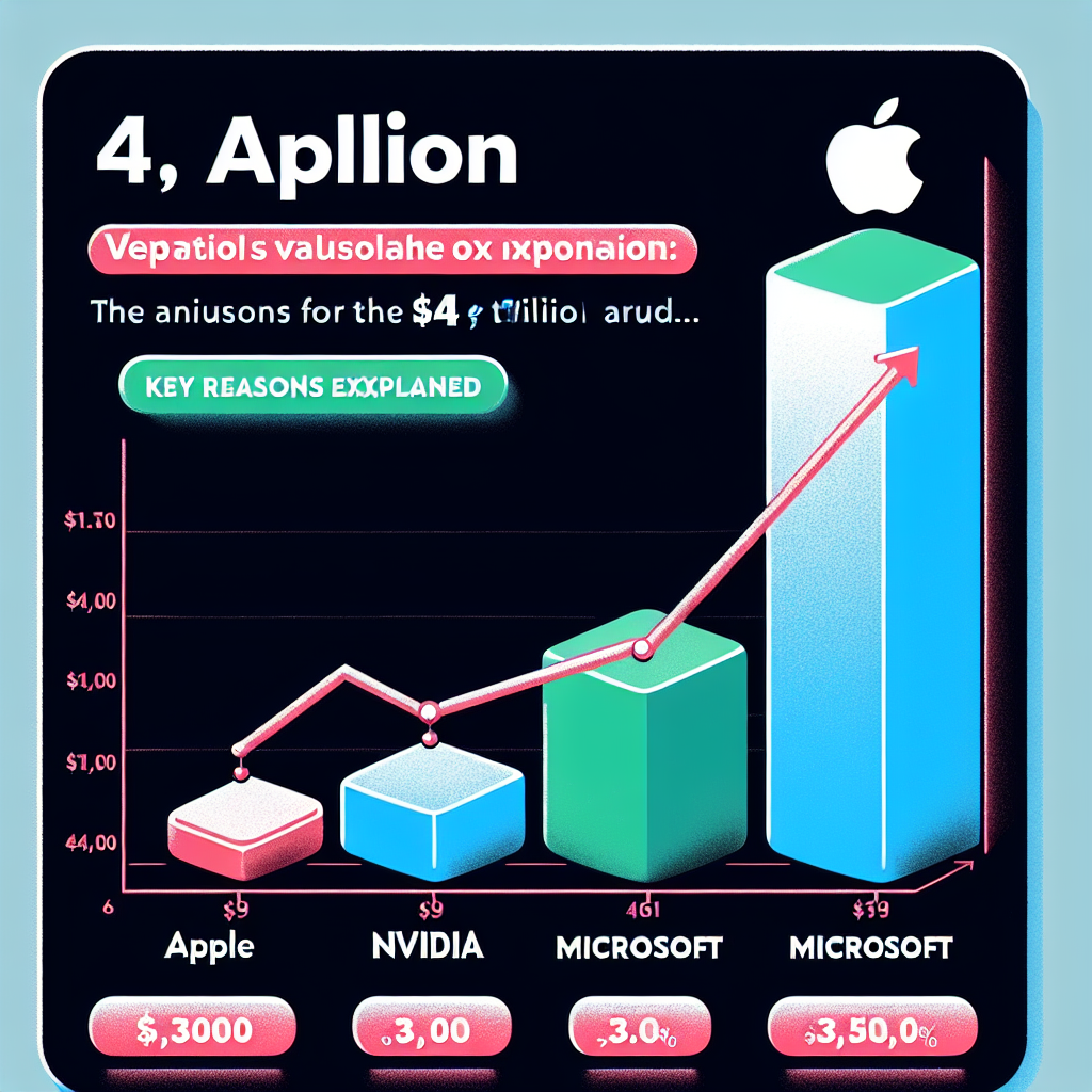 Apple Approaches $4 Trillion Valuation, Overtakes Nvidia and Microsoft: Key Reasons Explained