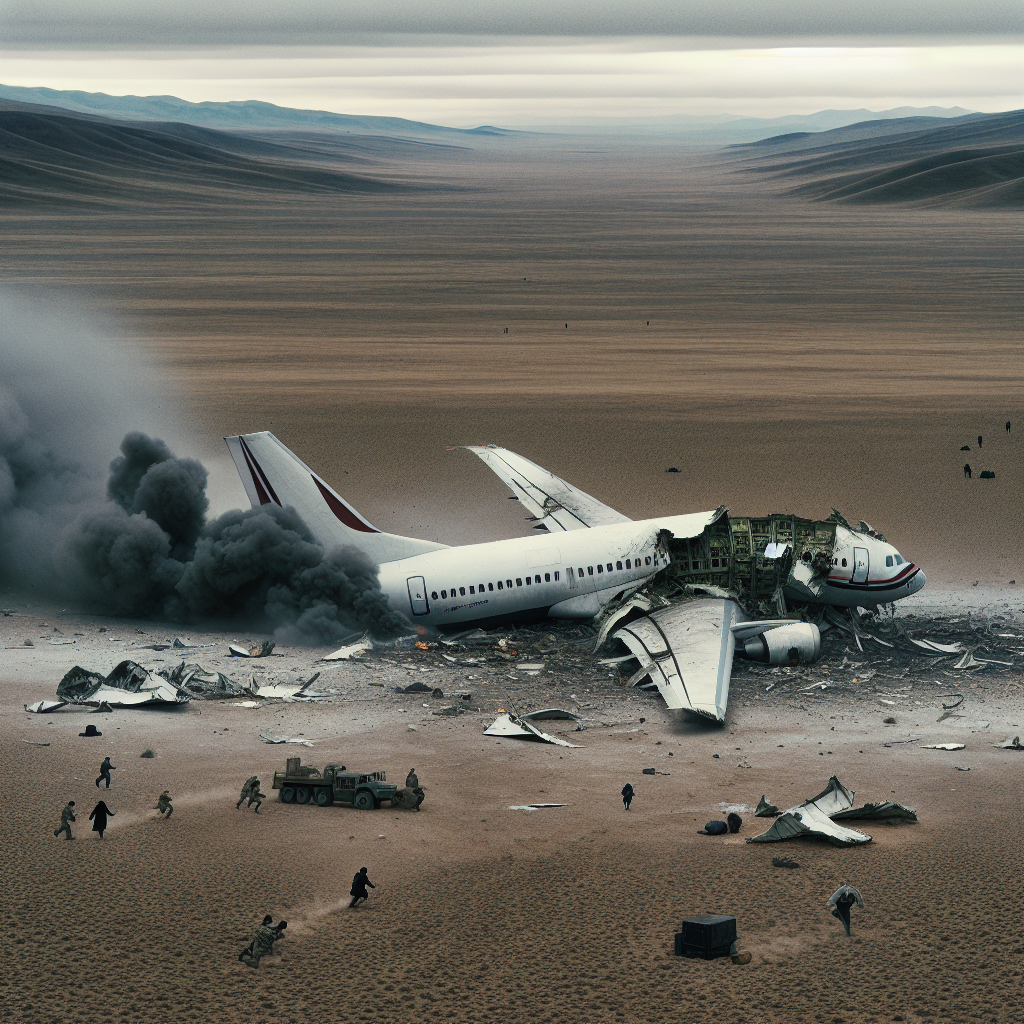 Azerbaijan Airliner Crashes in Kazakhstan
