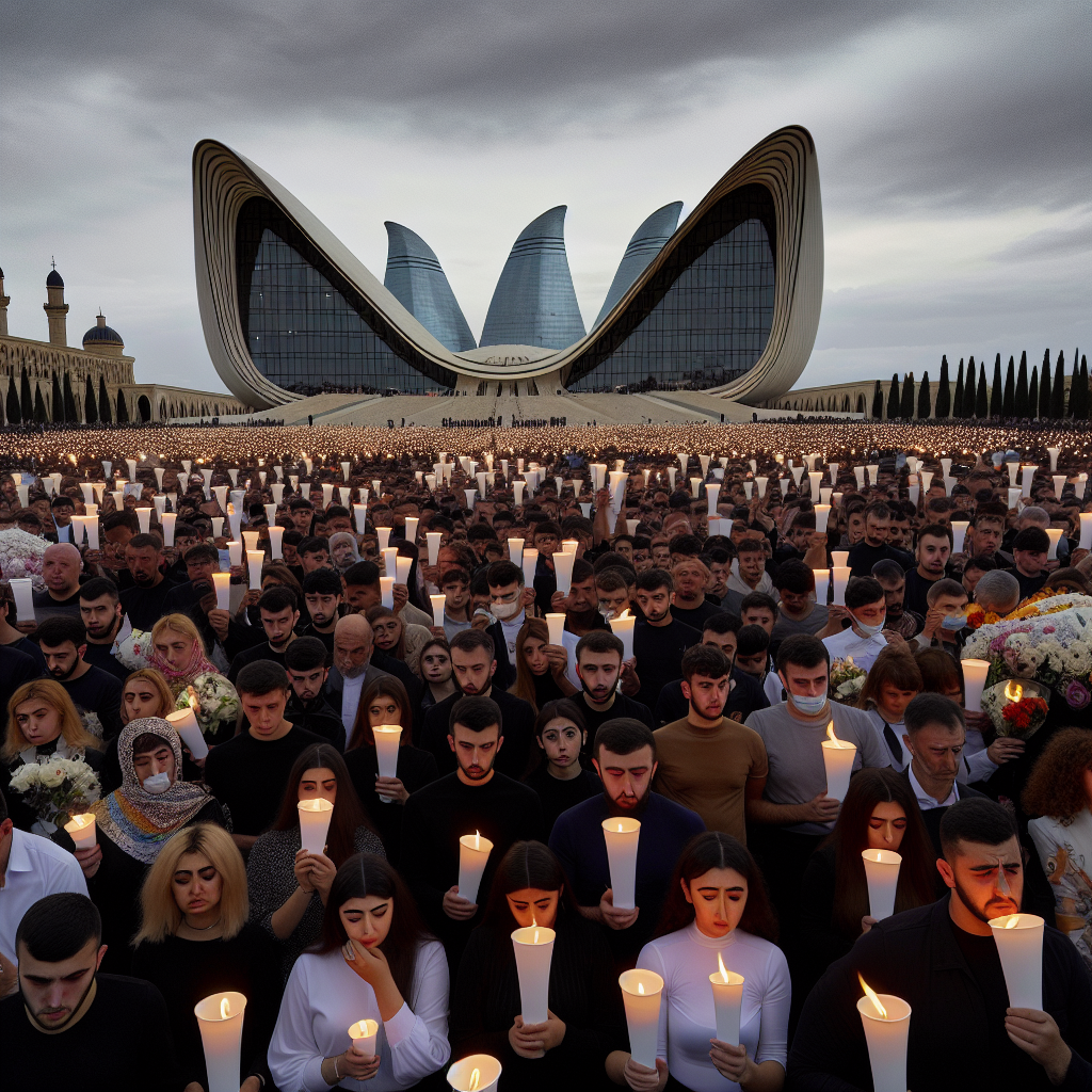 Azerbaijan Commemorates Air Crash Victims with Day of Mourning