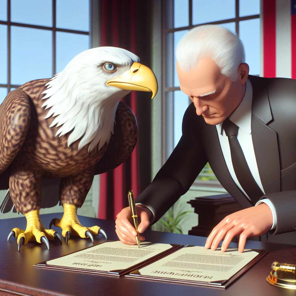 Biden Enacts Legislation Declaring Bald Eagle as Official US National Bird