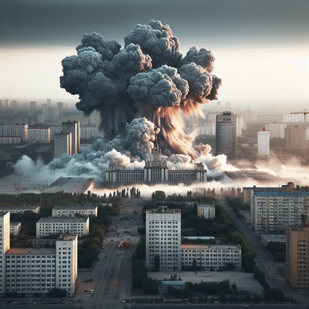Blast Shakes South Korean Military Facility