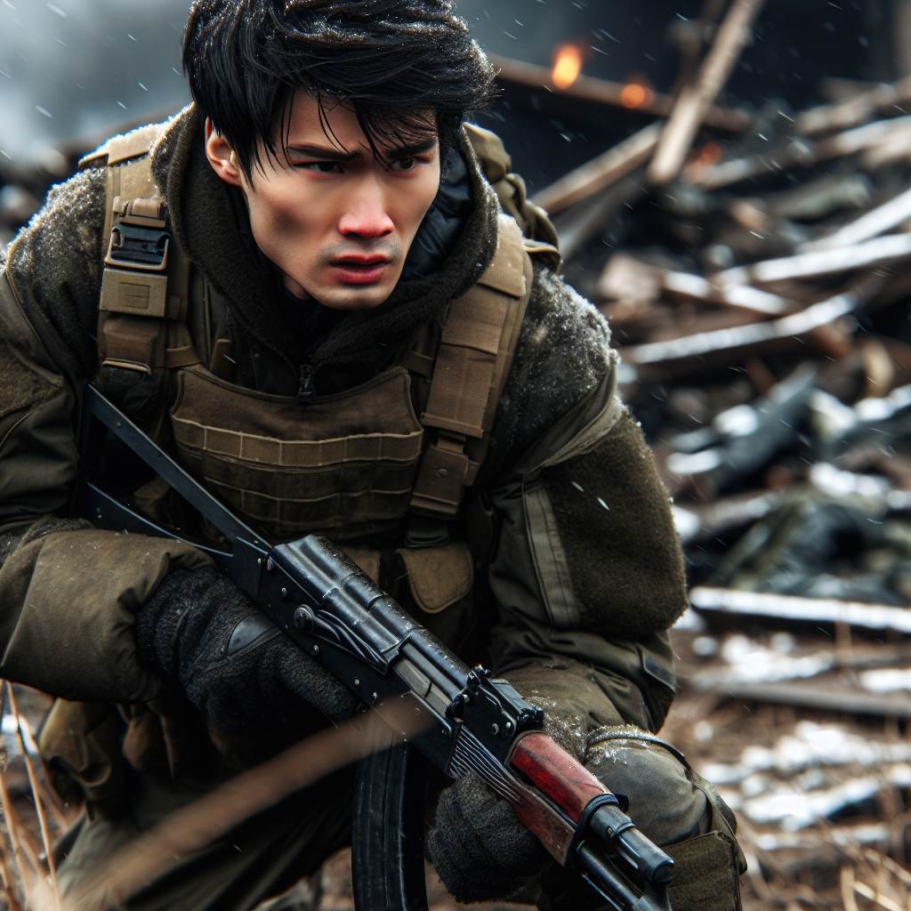 Captured North Korean Soldier Fighting for Russia in Ukraine