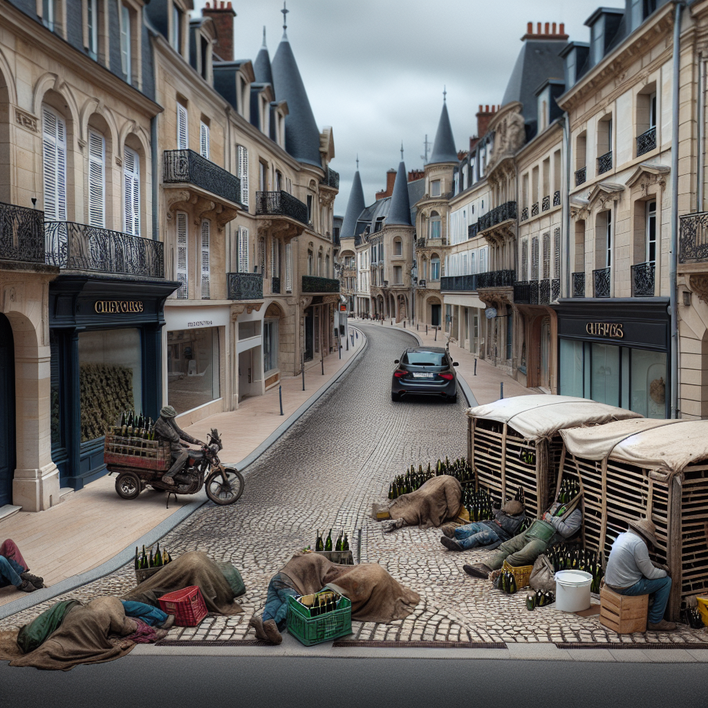 Champagne Harvesters Sleeping Rough in Upscale French Town – The Guardian