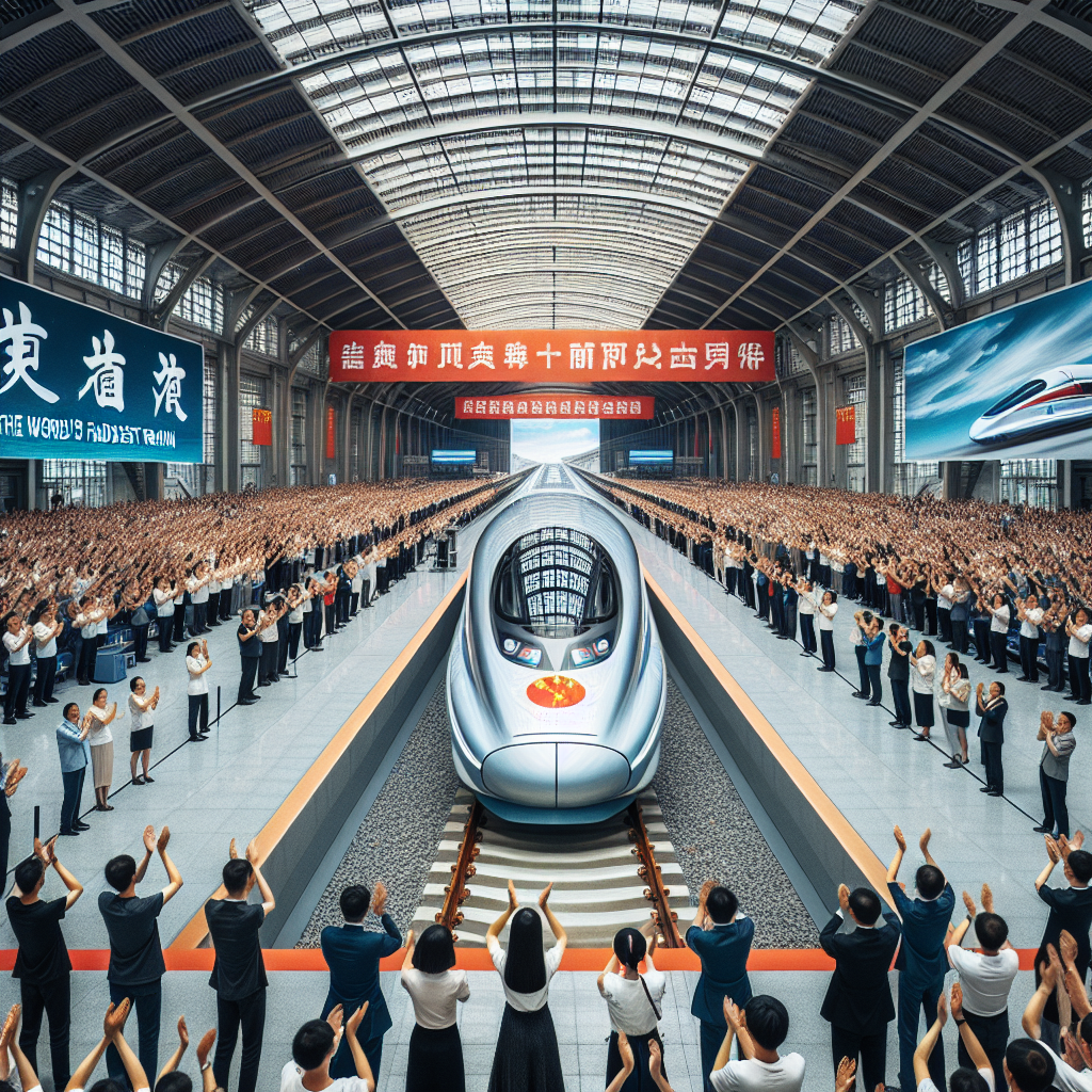 China Introduces Prototype of World's Fastest High-Speed Train