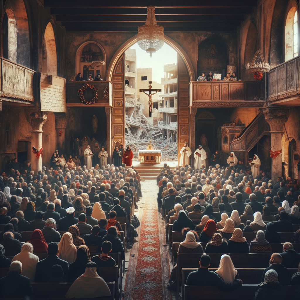 Church Celebrates Christmas Mass Amidst Israel-Gaza Conflict