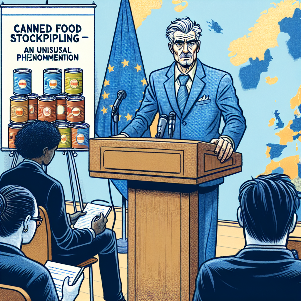 EU Leader Alleges Russian Influence Behind Canned Food Stockpiling