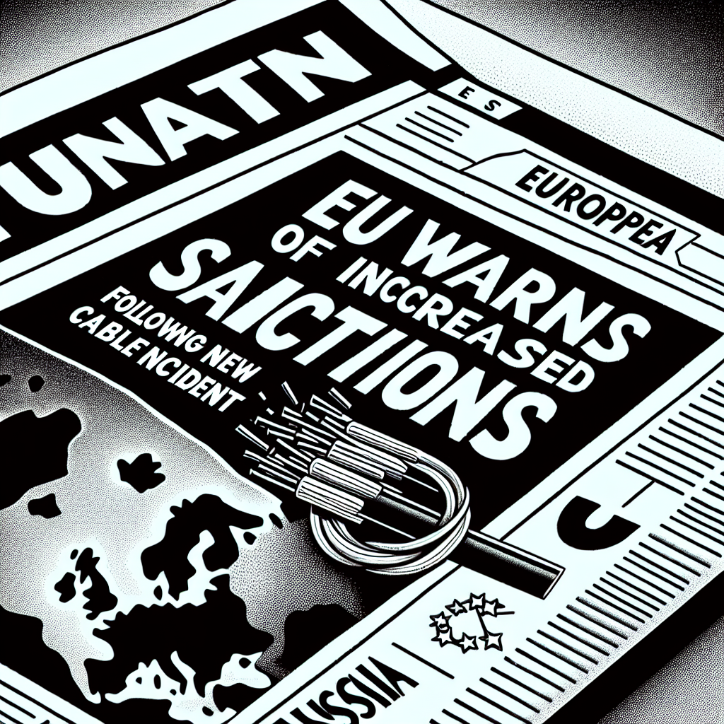 EU Warns Russia of Increased Sanctions Following New Cable Incident