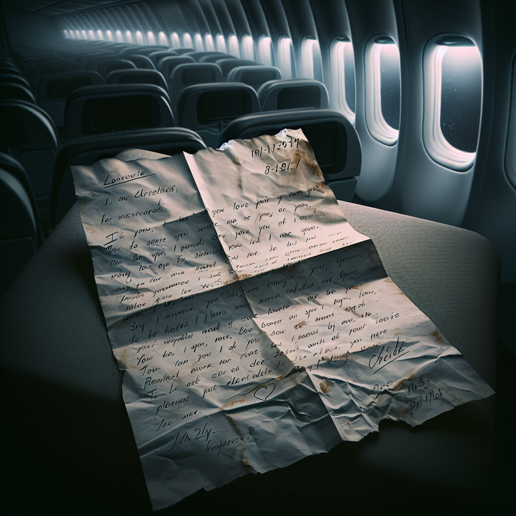 "Final Message: Passenger's Note to Family Before South Korea Crash"