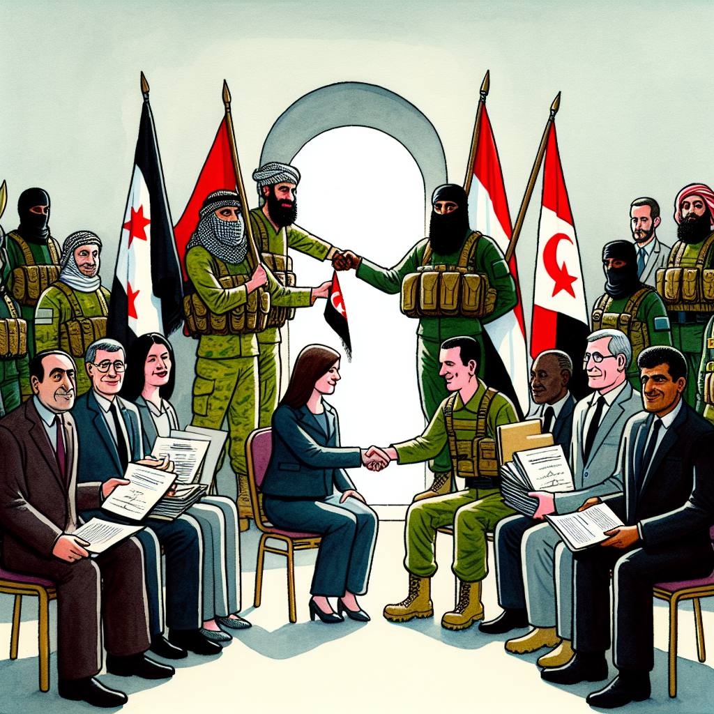 Former Rebel Groups in Syria to Merge with Defence Ministry