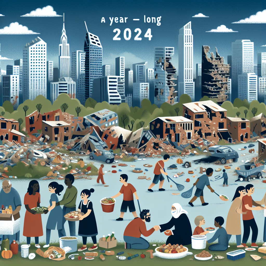 Gaza 2024: A Year of Conflict and Hardship