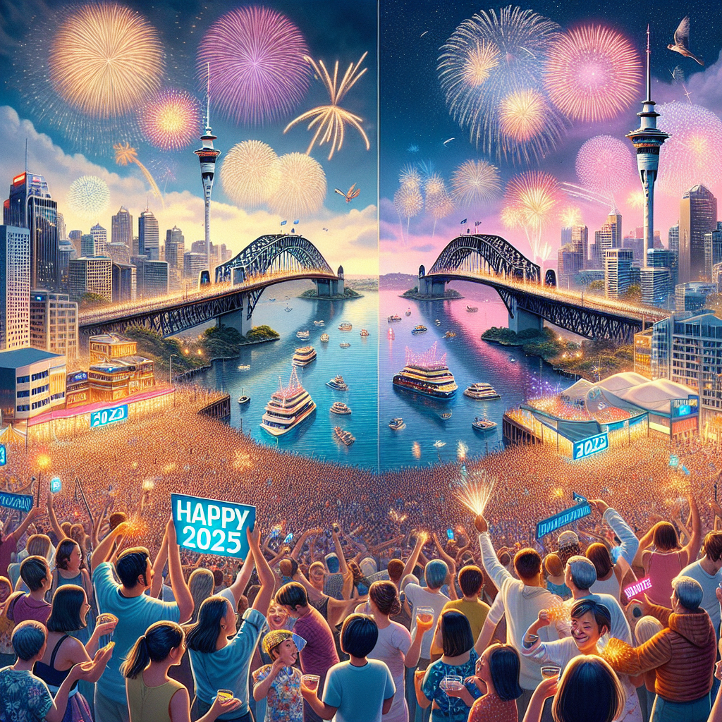 Grand Festivities Mark 2025 Arrival in Auckland and Sydney