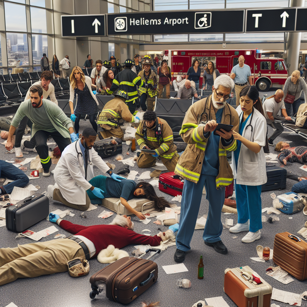 Holiday Incident at Phoenix Airport Results in Multiple Injuries