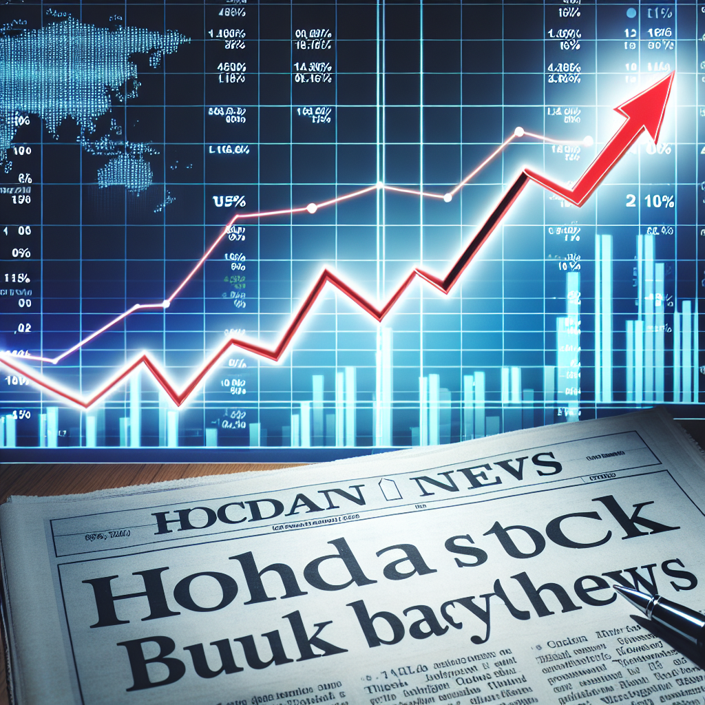 Honda Stock Jumps 16% Following Buyback News