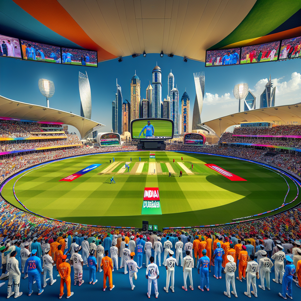 India to Compete in ICC Champions Trophy Matches in Dubai Instead of Pakistan