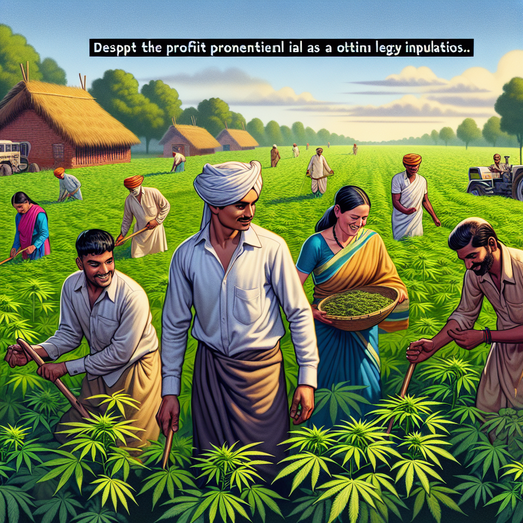 India's Farmers Face Legal Risks for Cultivating Profitable Cannabis Crops