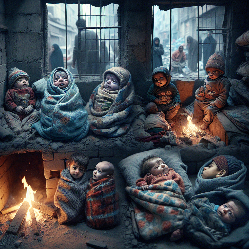 Infants in Gaza Succumb to Cold Amid Deteriorating Living Conditions