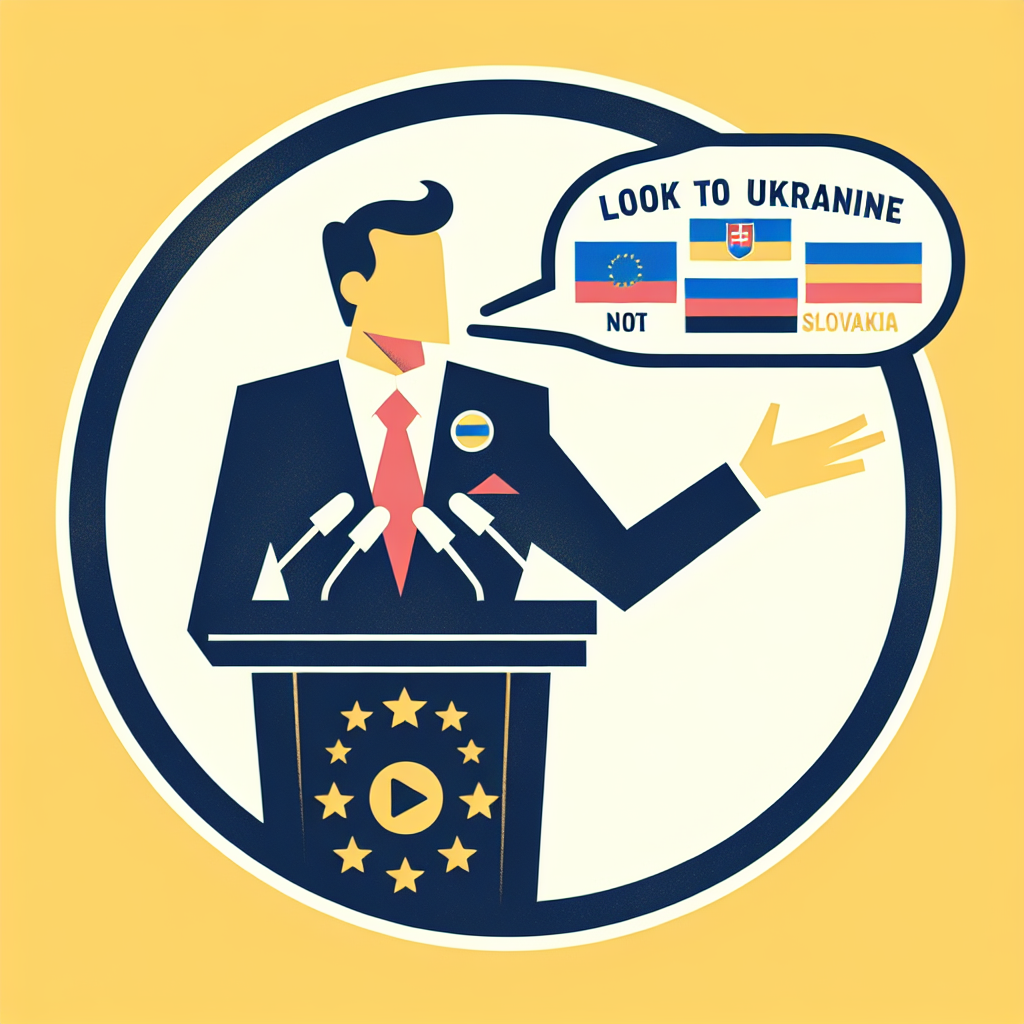 Lawmaker Urges EU to Probe Ukraine Instead of Slovakia (VIDEO)