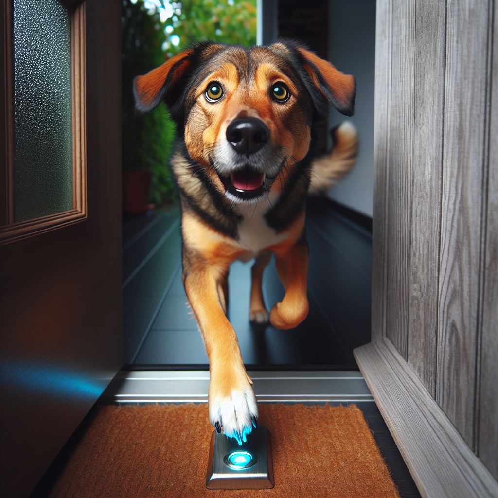 Lost Dog Finds Way Home and Rings Doorbell to Reunite with Family