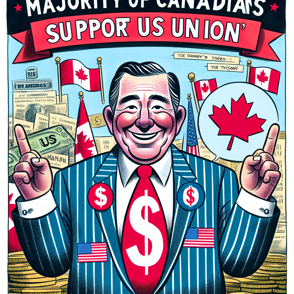 Majority of Canadians Support US Union, Claims Tycoon