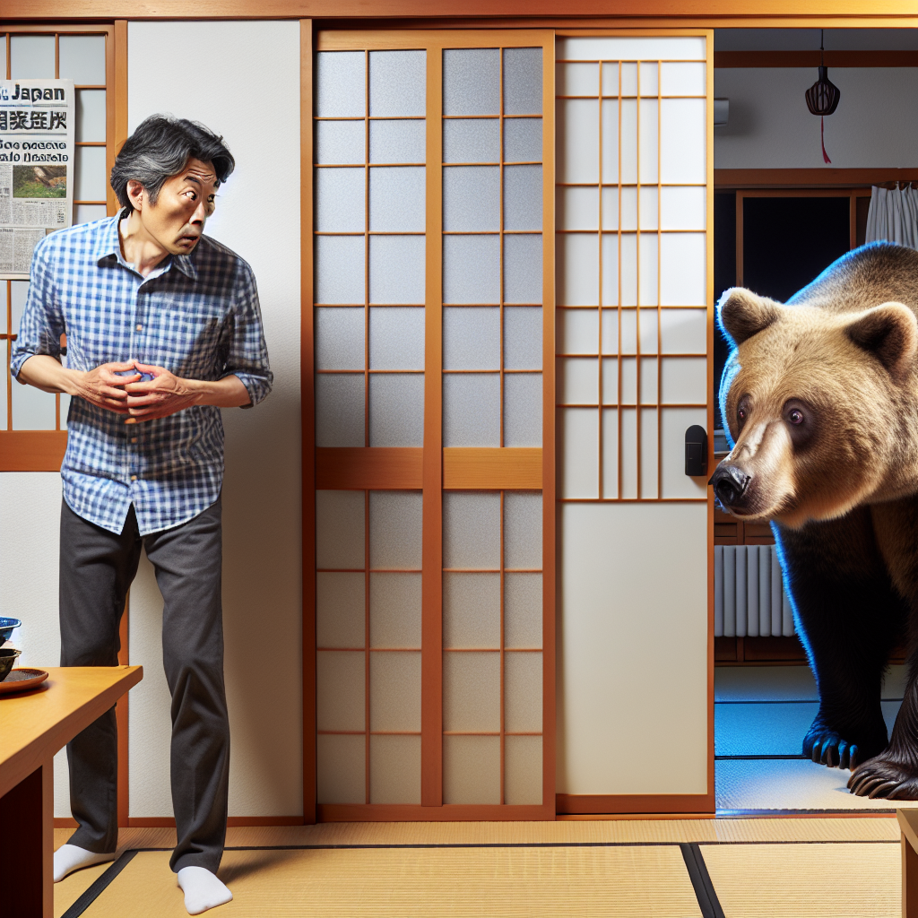 Man Discovers Bear in Home Amid Japan's Eased Animal Shooting Laws