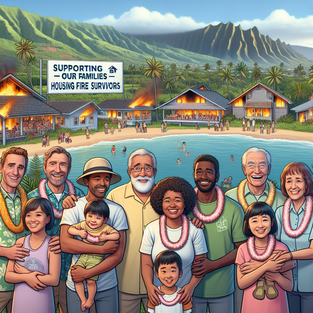 Maui Initiative Supports Lahaina Families by Housing Fire Survivors