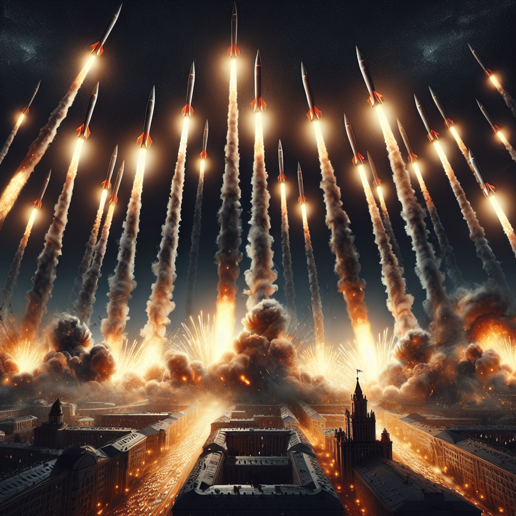 Missile Barrage Strikes Ukrainian Capital from Russia