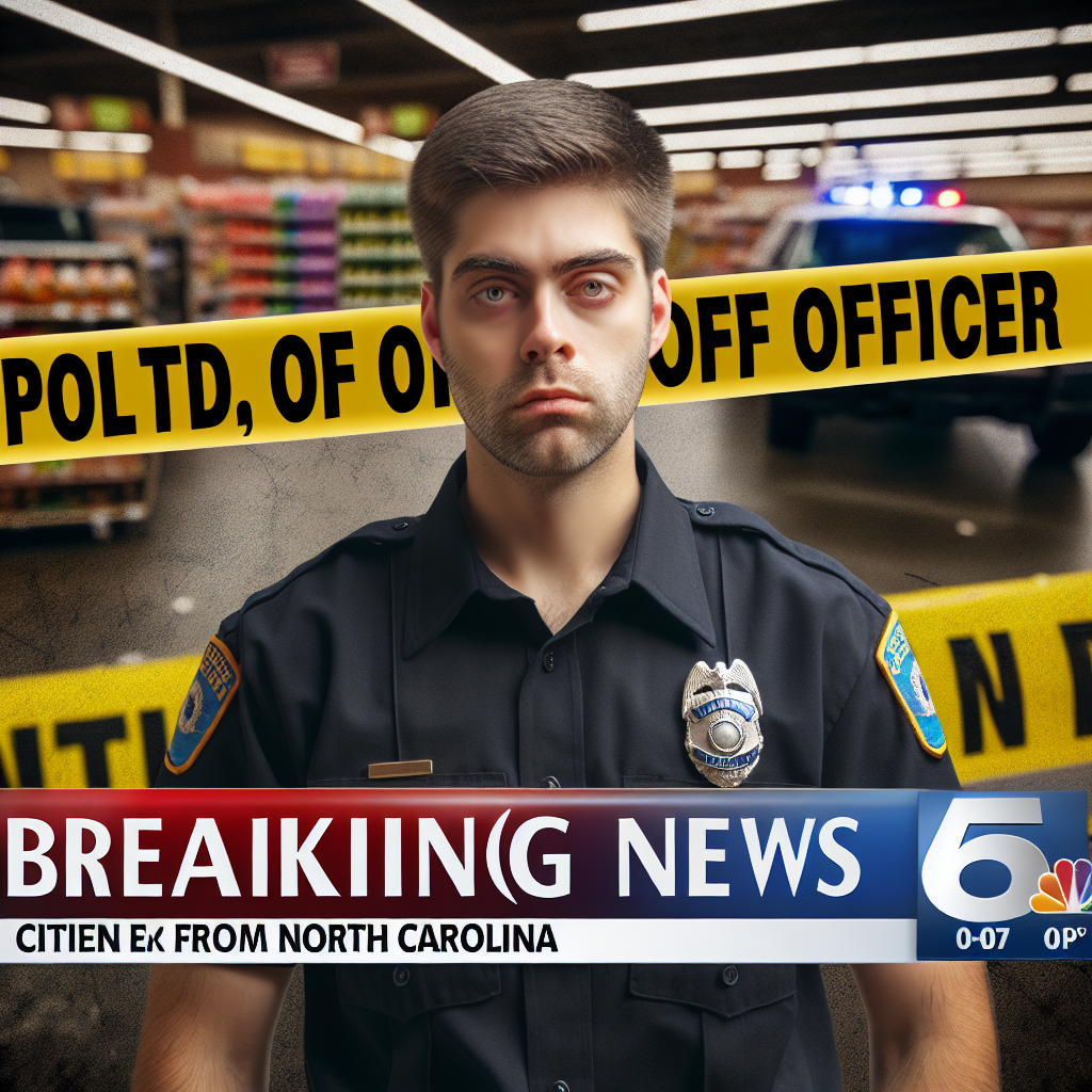 North Carolina Man Accused of Murder in Officer's Supermarket Shooting, Police Report