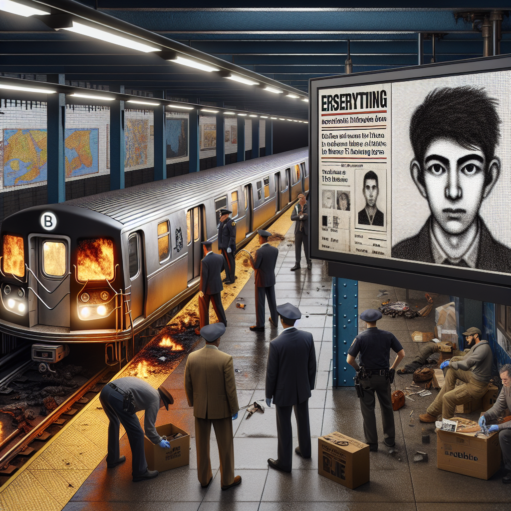 NYC Police Investigate Subway Arson and Seek Person of Interest in Woman's Death