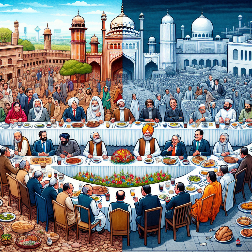 "Pak Leader Highlights Manmohan Singh's Vision: Breakfast in Amritsar, Lunch in Lahore"