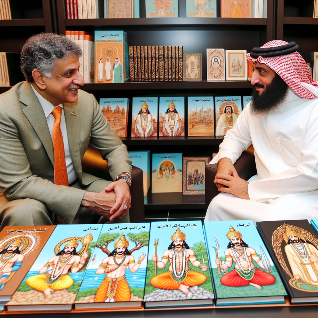 Prime Minister Visits Kuwait, Engages with Arabic Translator and Publisher of Mahabharata and Ramayana