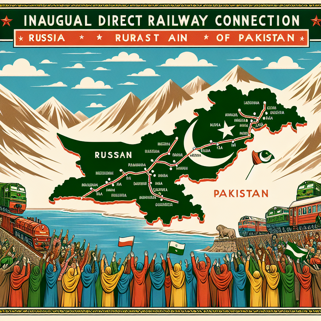 Russia and Pakistan Announce Inaugural Direct Railway Connection