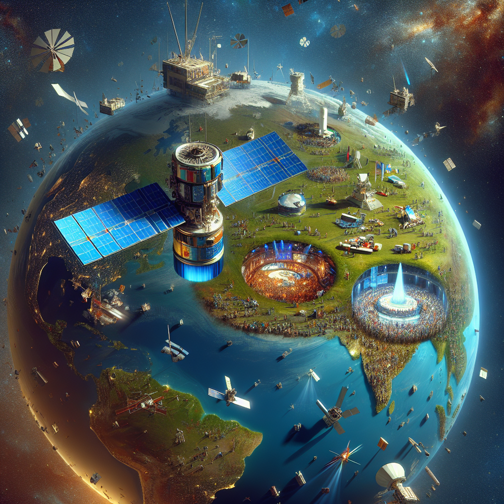 Satellite Views: Capturing 2024's Major Events from Space