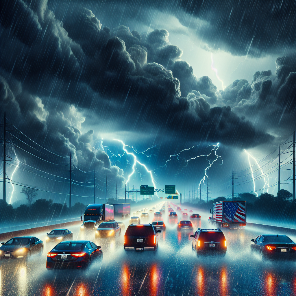 Severe Thunderstorms Disrupt Holiday Travel in Texas and Louisiana