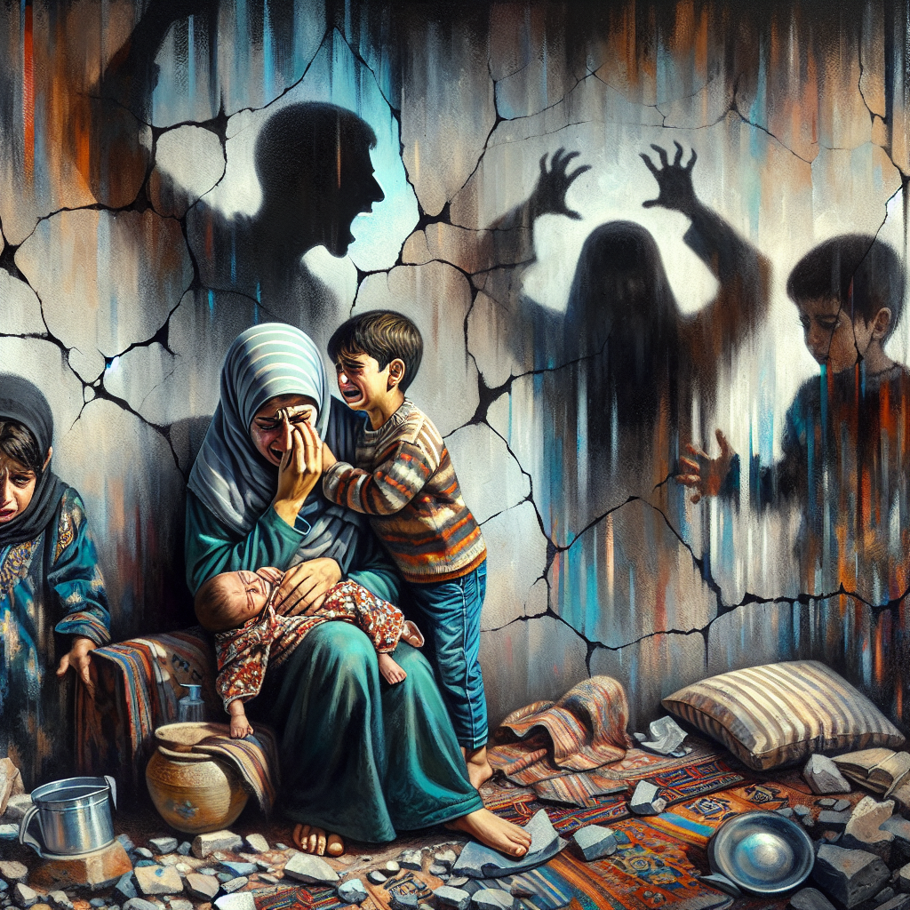 Shattered Lives: The Toll of Domestic Violence on Women and Children in Gaza