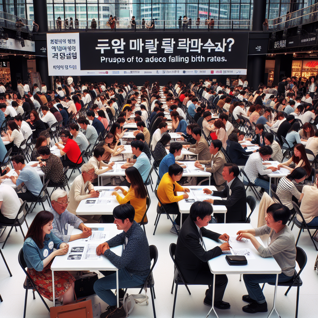 South Korea Introduces Speed Dating to Address Falling Birth Rates