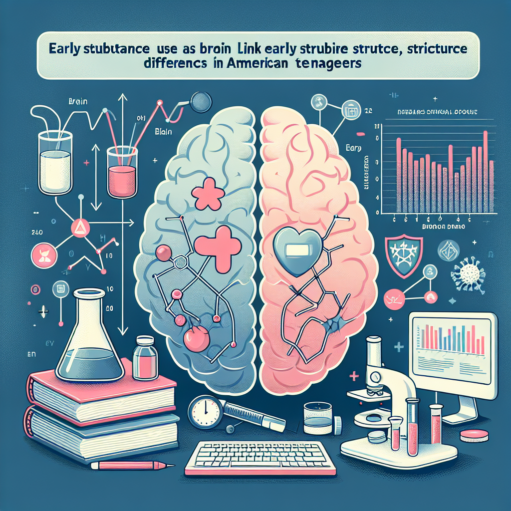 Study Reveals Link Between Early Substance Use and Brain Structure in US Teens