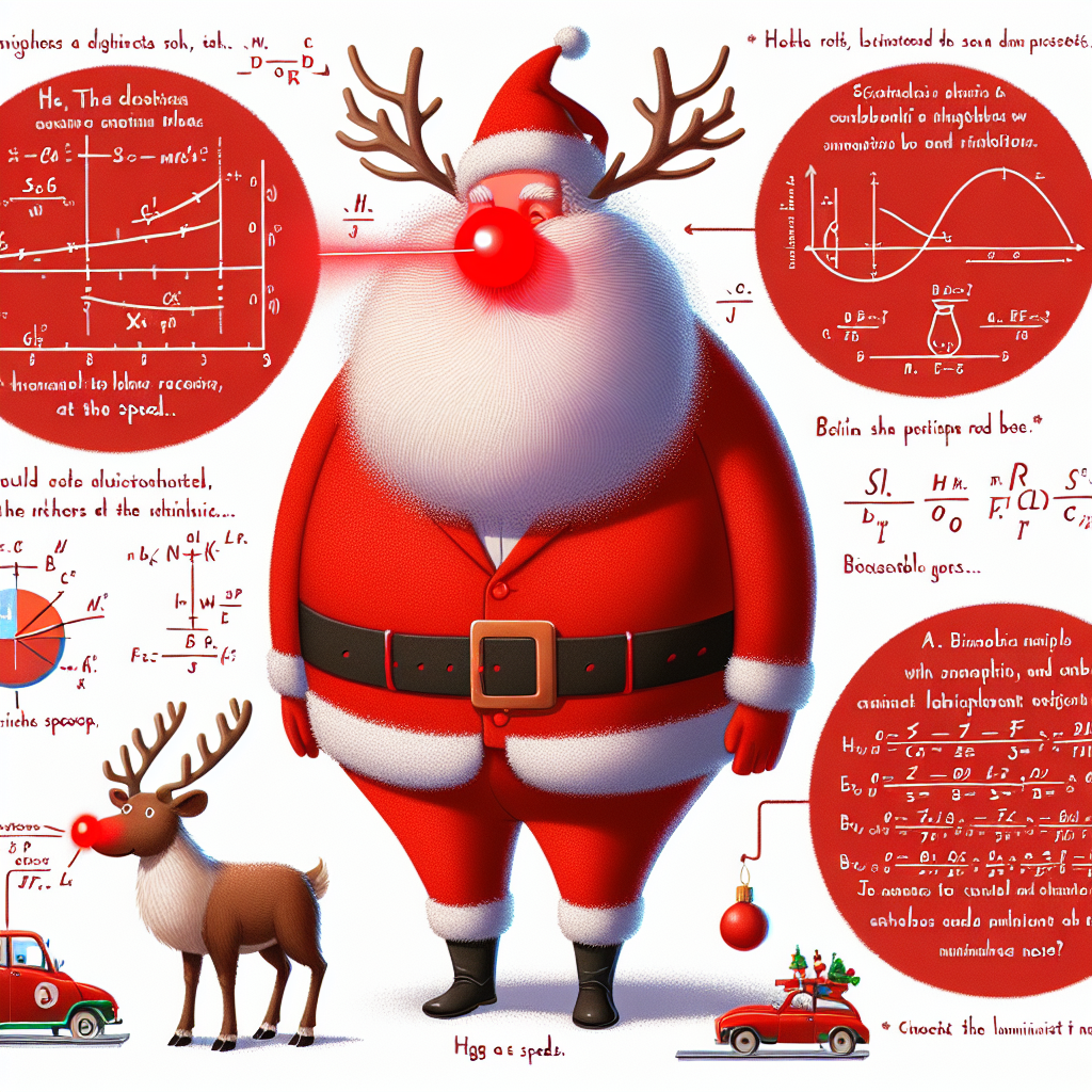 The Science Behind Santa's Speed and Rudolph's Glowing Nose