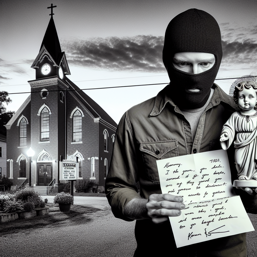 Thief in US Returns Stolen Baby Jesus Statue with an Apology Note