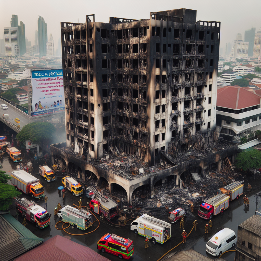 Three International Tourists Perish in Bangkok Hotel Blaze, Officials Report