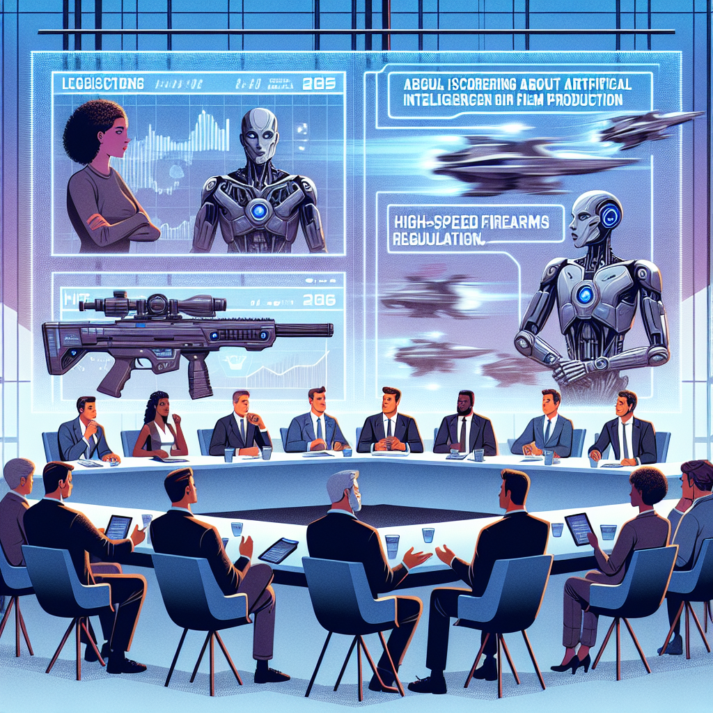 Upcoming 2025 Legislation Tackles AI in Film and High-Speed Firearms