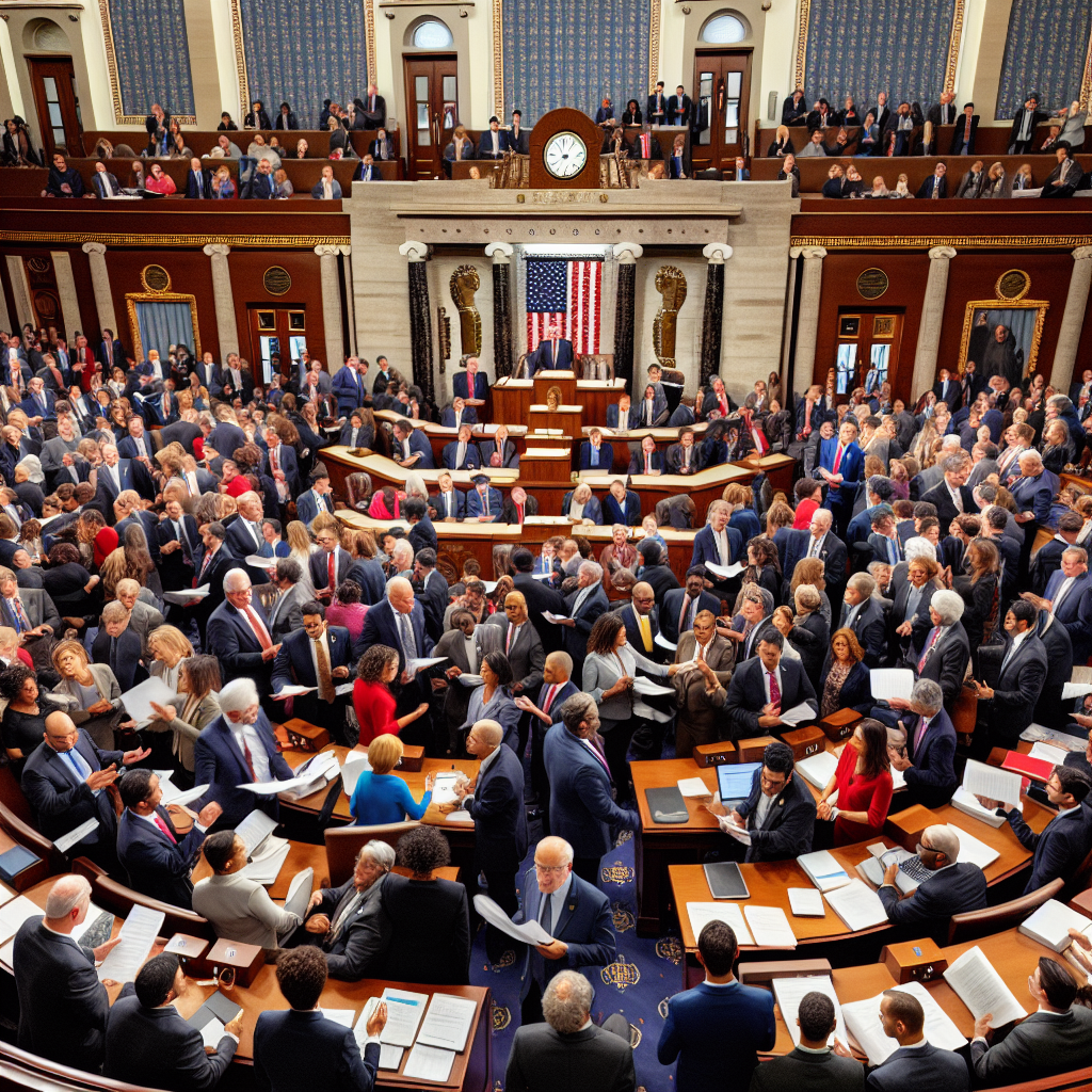 US Congress Scrambles to Pass Spending Bill and Prevent Government Shutdown