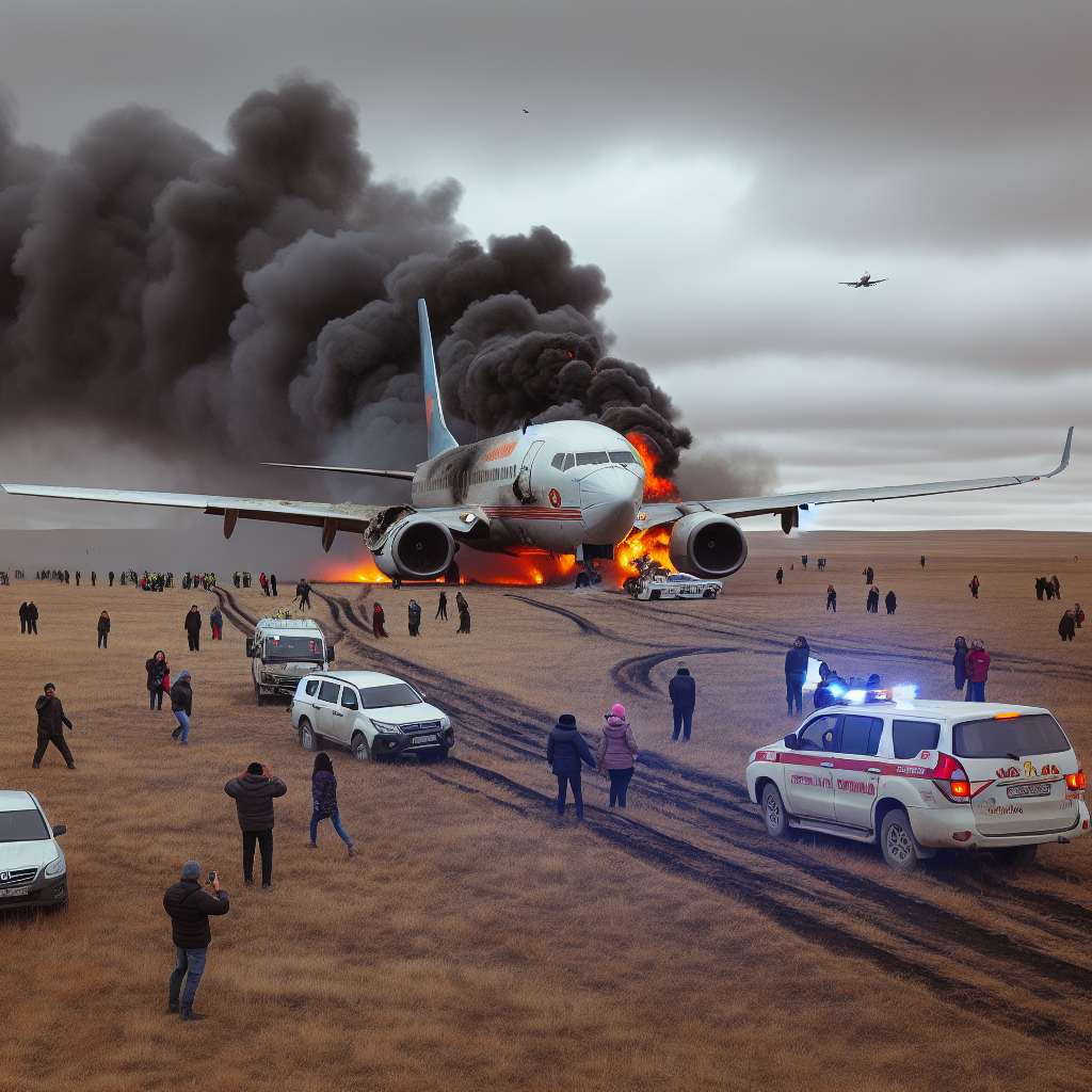 Video: Emergency Landing in Kazakhstan Ends in Passenger Plane Crash