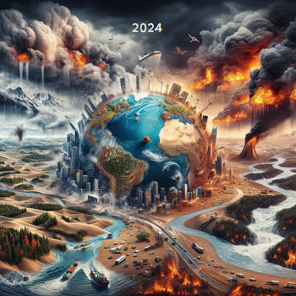 Visual Chronicles of 2024: Droughts, Floods, and Wildfires