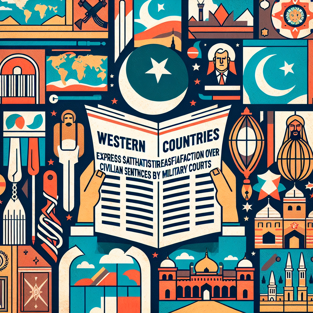 Western Nations Criticize Pakistan's Military Courts for Civilian Sentences