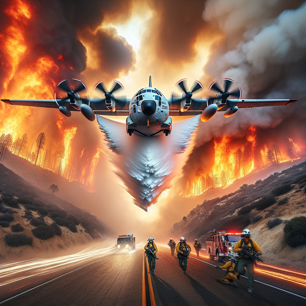 16,000 Gallons at 350 Kmph: 'Super Scoopers' Battle US Wildfires