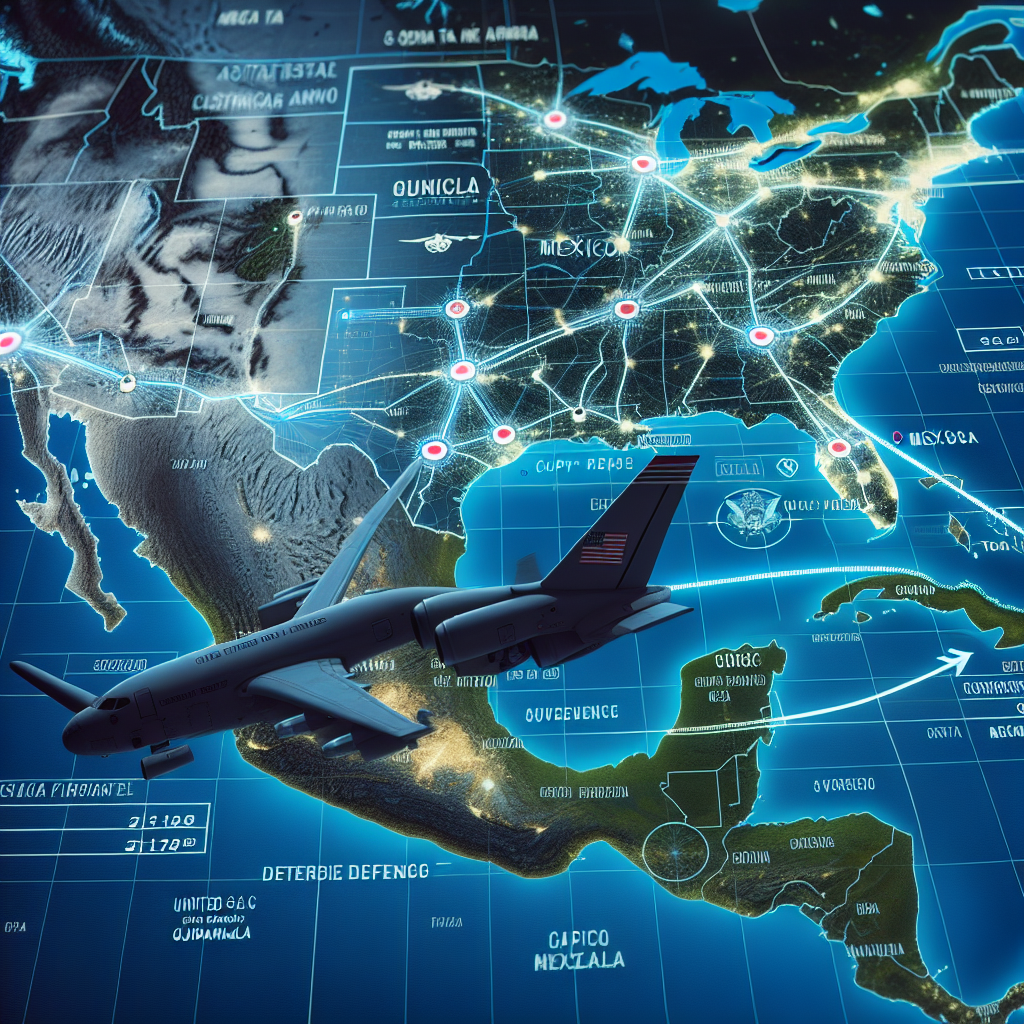 Air Force Flight to Guatemala Avoids Mexican Airspace Amid Expanding Military Border Duties