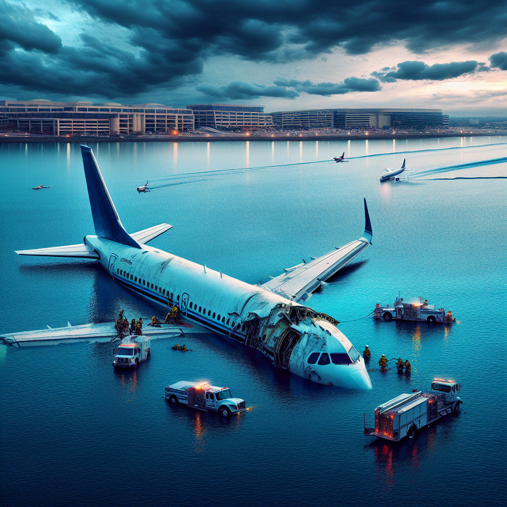 Aircraft Accident in Potomac River Close to Reagan National Airport