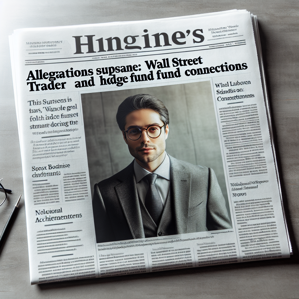 Allegations Surface: Hindenburg's Nate Anderson and Hedge Fund Connections