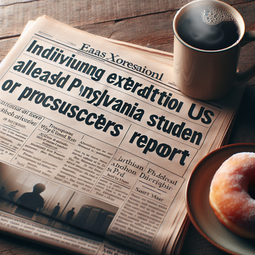 American Facing Extradition to US for Alleged Assault on Pennsylvania Student, Prosecutors Report