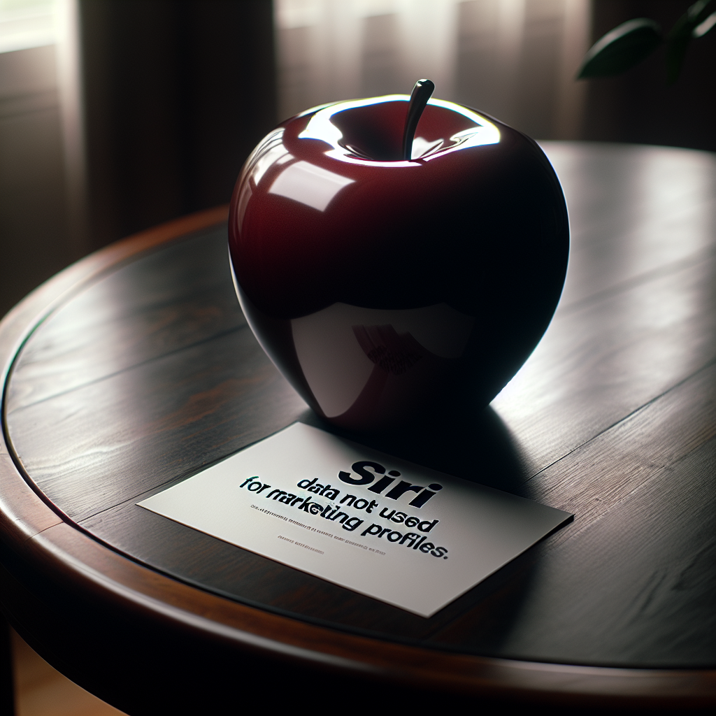 Apple Affirms Siri Data Not Used for Marketing Profiles
